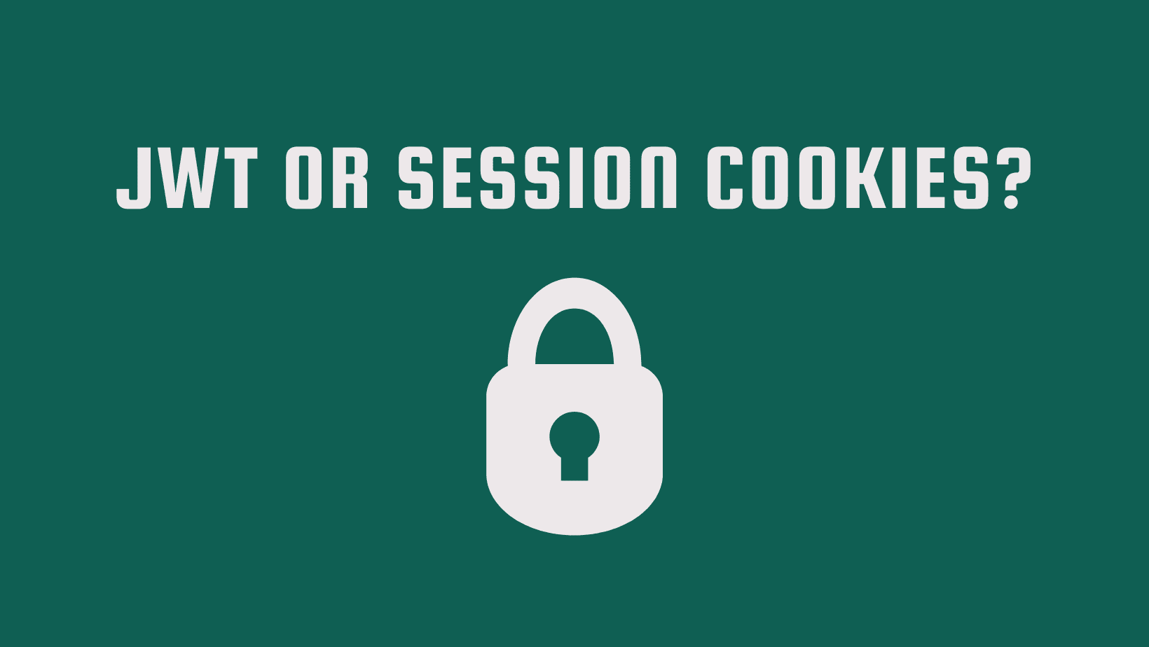 Why you should not use JWT for authentication